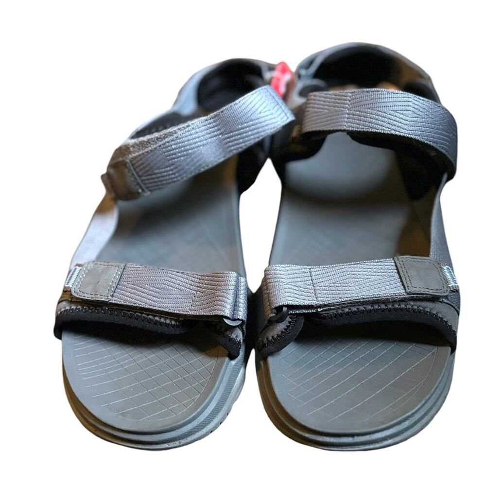 NWT! Earth Origins Mens Earth Origins Bostonian Bowen Sport Sandals- Grey